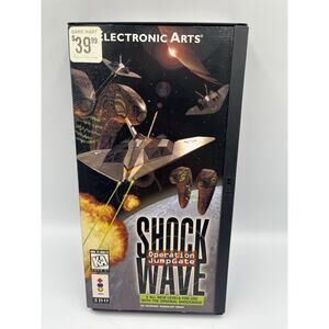 Panasonic 3DO Shock Wave Operation Jump Gate Long Box Vintage Video Game TESTED